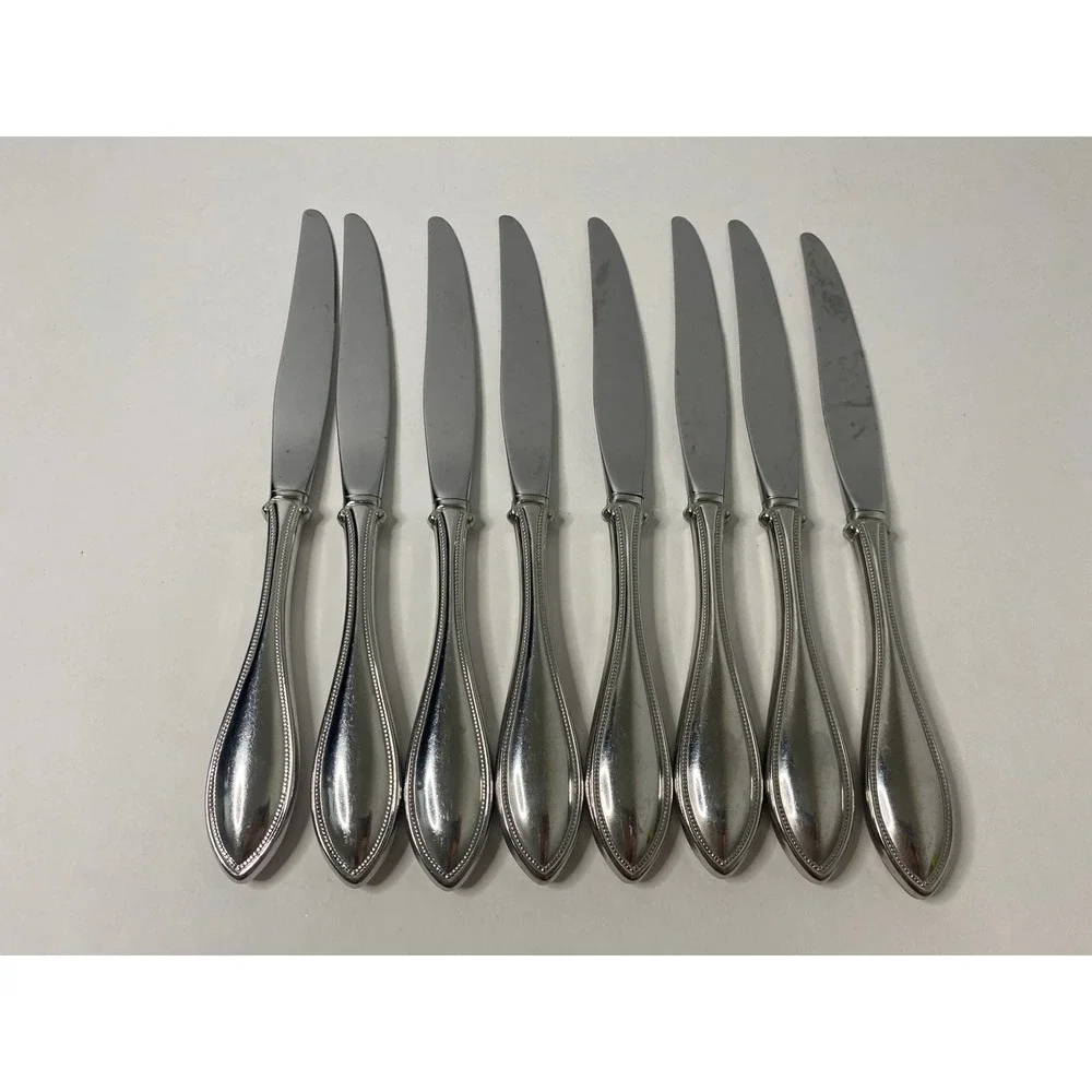 Lot of 8 Oneida Arbor-American Harmony Stainless Dinner Knives